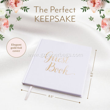 Personalized Custom Bridal Shower and Wedding Guest Book